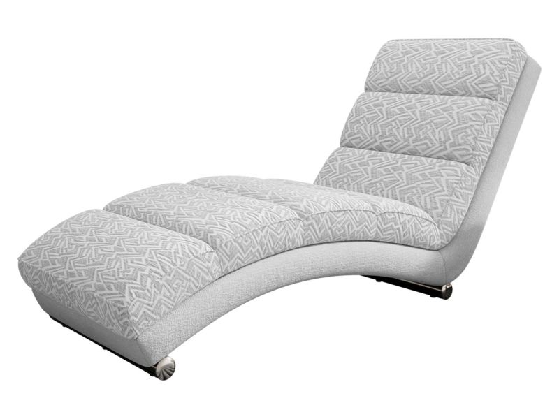 Szezlong MIRJAN 24 wypoczynkowy Holiday Premium platynowy szary/platynowy 1 szt.