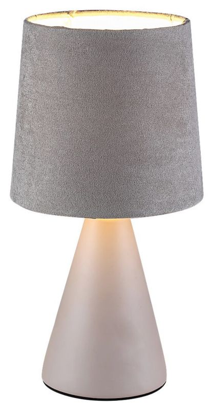 Lampka stołowa Rabalux Nalani beżowa 1 x E14 x 40W IP20 wym: 25 x 13 x 13 cm ceramika - 1 szt.