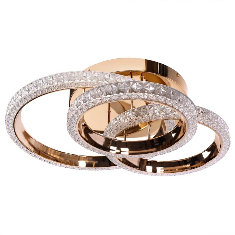 Plafon Toolight Ms013-C Złoty, Różowe Złoto 1 Szt