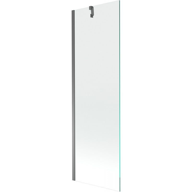 Parawan nawannowy 1-skrzydłowy Mexen Next transparent gun metal 60x150 1 szt.