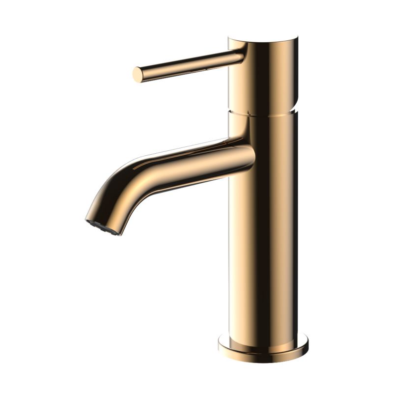 Bateria umywalkowa Riva złota