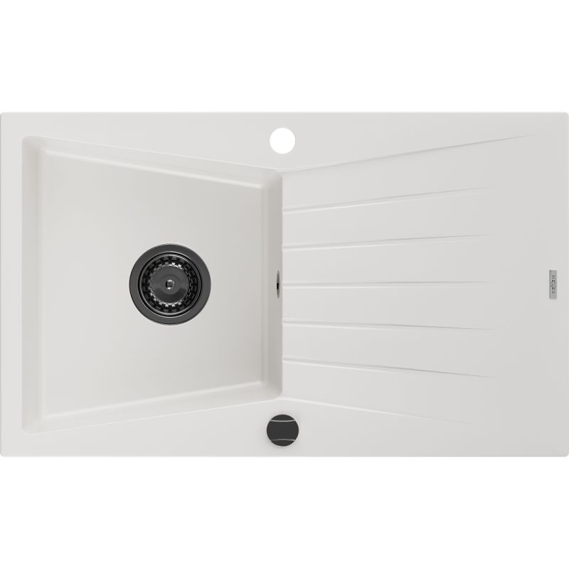 Zlewozmywak granitowy wpuszczany Mexen Diego 1-komorowy beżowy 488x480 mm - 6512481000-69-G 1 szt.