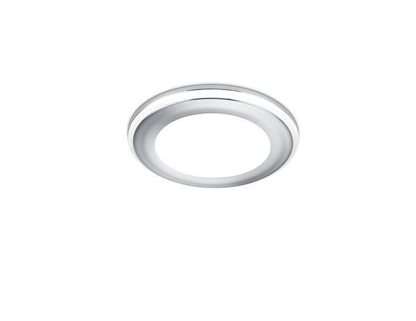 Oprawa sufitowa wpuszczana Trio Aura srebrno-chromowana LED 5W 3000K 450 lm IP20 wym: 8,2 x 8,2 cm okrągła - 1 szt.