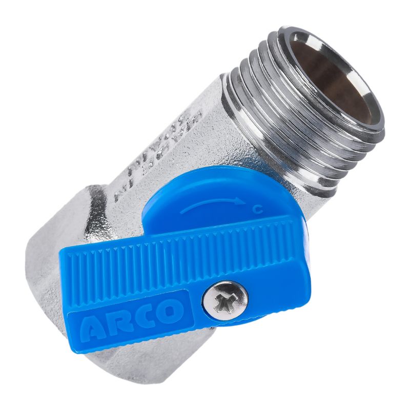 Zawór Arco kulowy MINI DN15 12.7 mm niebieski 1 szt.