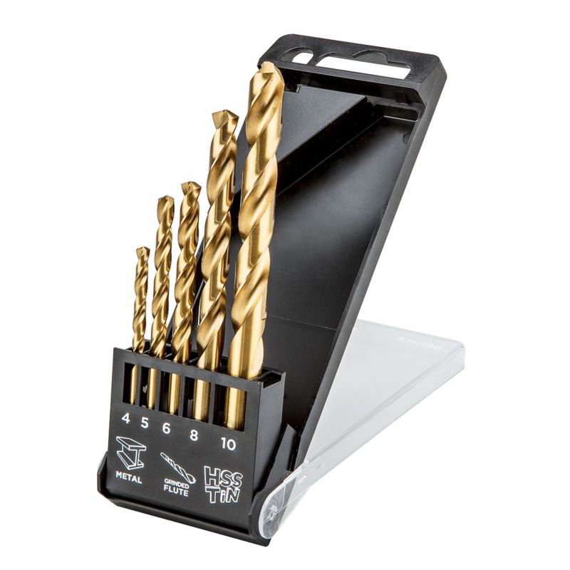 Wiertła do metalu GRAPHITE 4.0 mm do 10 mm 1 szt.