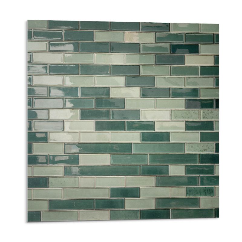 Kafelki samoprzylepne Wallfluent 50x50 cm Wzór mozaiki z prostokątnych płytek 4 szt.