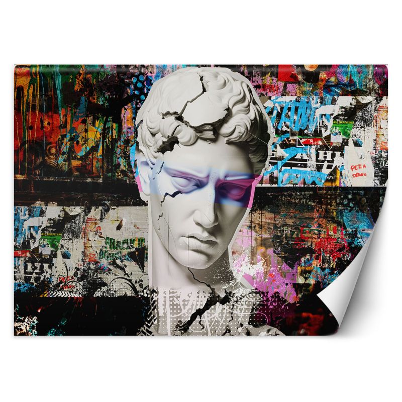 Fototapeta Feeby Kolorowa Rzeźba Graffiti 100x70 1 szt