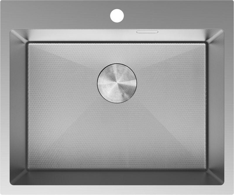 Zlewozmywak wpuszczany Mexen Solix inox 600x500 mm 1-komorowy 1 szt.