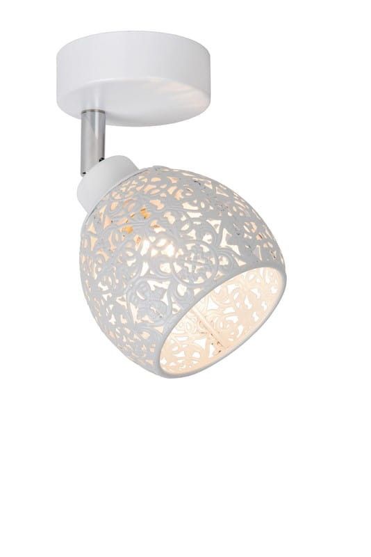 Lampa sufitowa wisząca Lucide Tahar 0394 biała szerokość 9 cm 1xG9 x 40W 1 szt.
