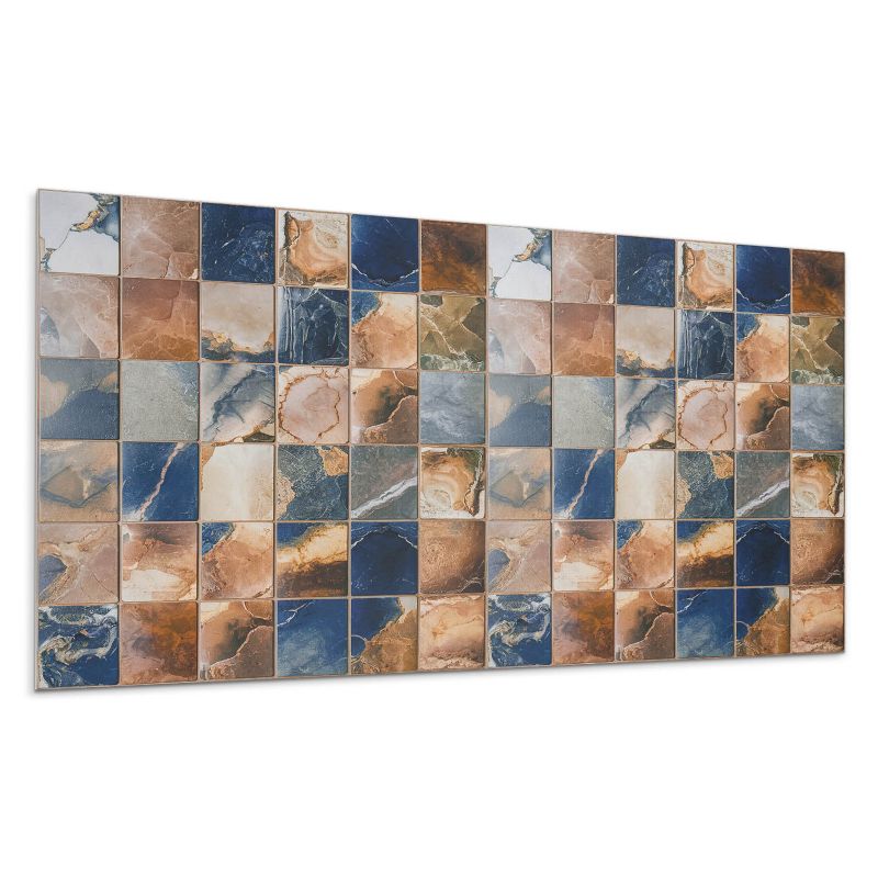 Panel samoprzylepny Wallfluent 120x60 cm Mozaikowe wzory z kamiennymi akcentami 1 szt.