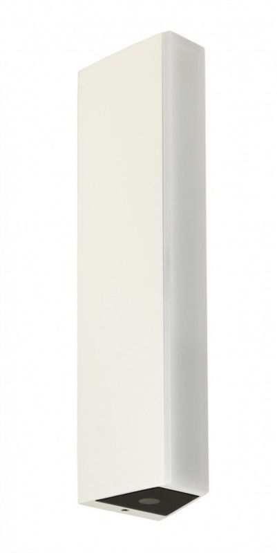 Kinkiet ścienny zewnętrzny SU-MA Tin biały LED 10W 4000K 700lm IP54 wym: 30 x 6 x 6 cm aluminium - 1 szt.