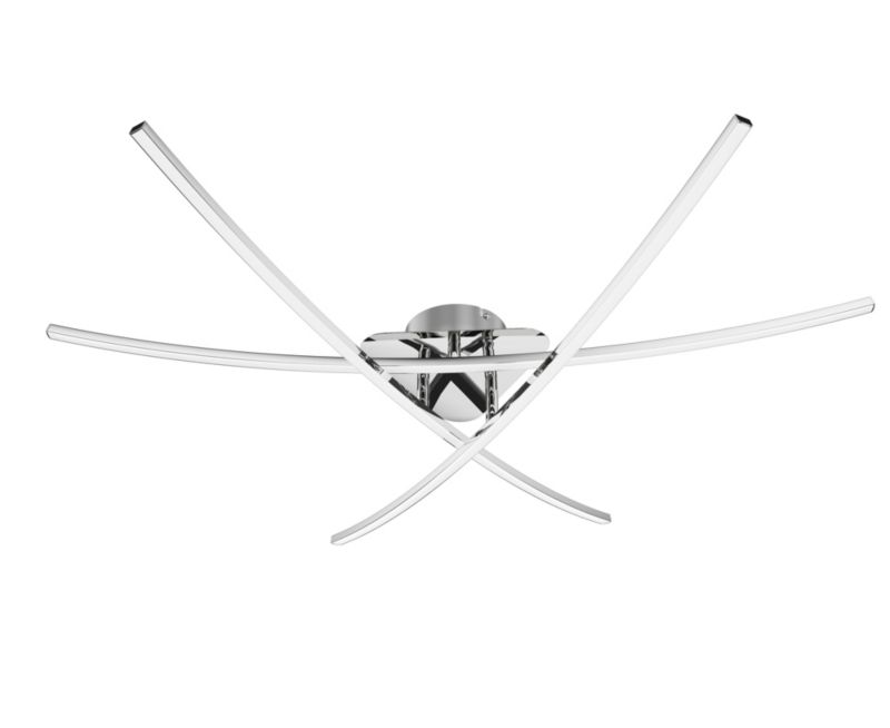 Plafon GoodHome Alani 3400 lm 3000 K chrom