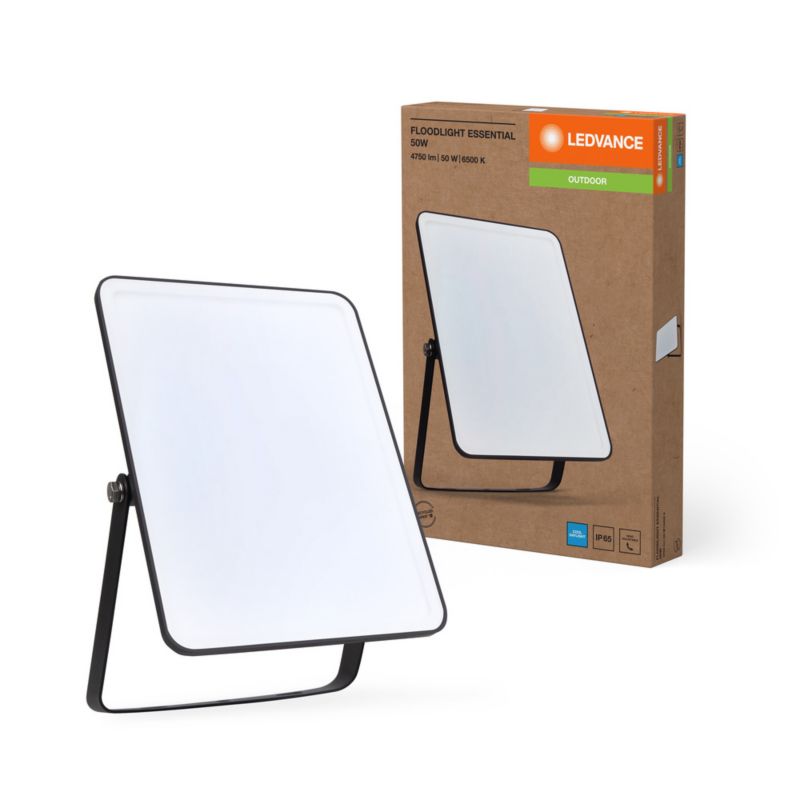 Naświetlacz LED Ledvance Reflektor Zewnętrzny Lampa 50W 4500lm 6500K IP65 Czarny 1 szt.