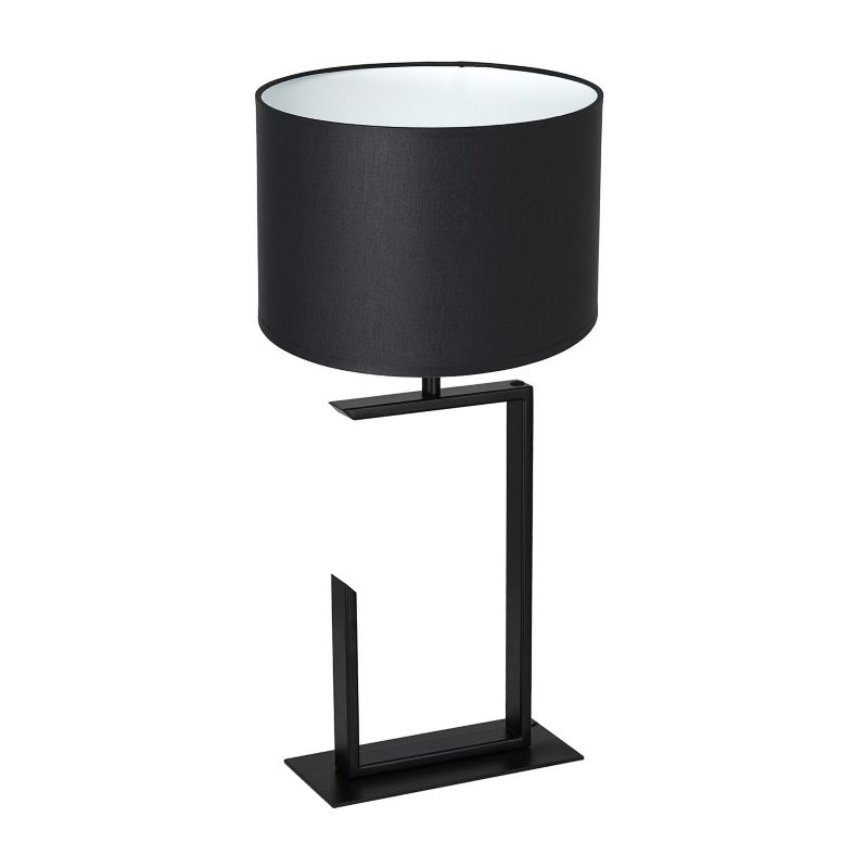 Lampka stołowa Luminex Table Lamps czarny mat-biała 1 x E27 x 15W IP20 wym: 52 x 25 x 25 cm metal - 1 szt.