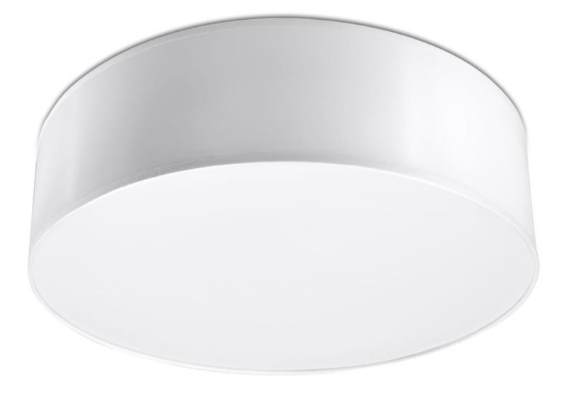 Plafon sufitowy Sollux Lighting Arena biały 2 x E27 x IP20 wym: 12 x 35 x 35 cm - 1 szt.