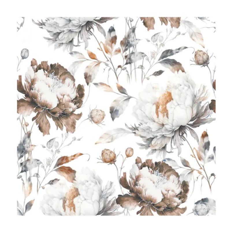 Dekor ceramik studio Garden Mural White 60x60 płytka ceramiczna 1 szt.