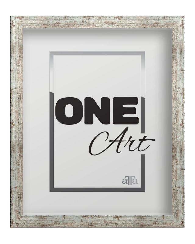 Ramka na zdjęcia kwadrat Hekla 30x30 MDF bielona sosna 1szt.