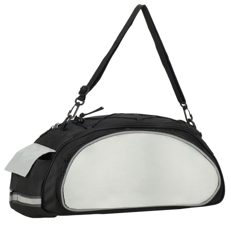 Torba rowerowa na bagażnik Springos sakwa 14L szaro-czarna 1 szt.