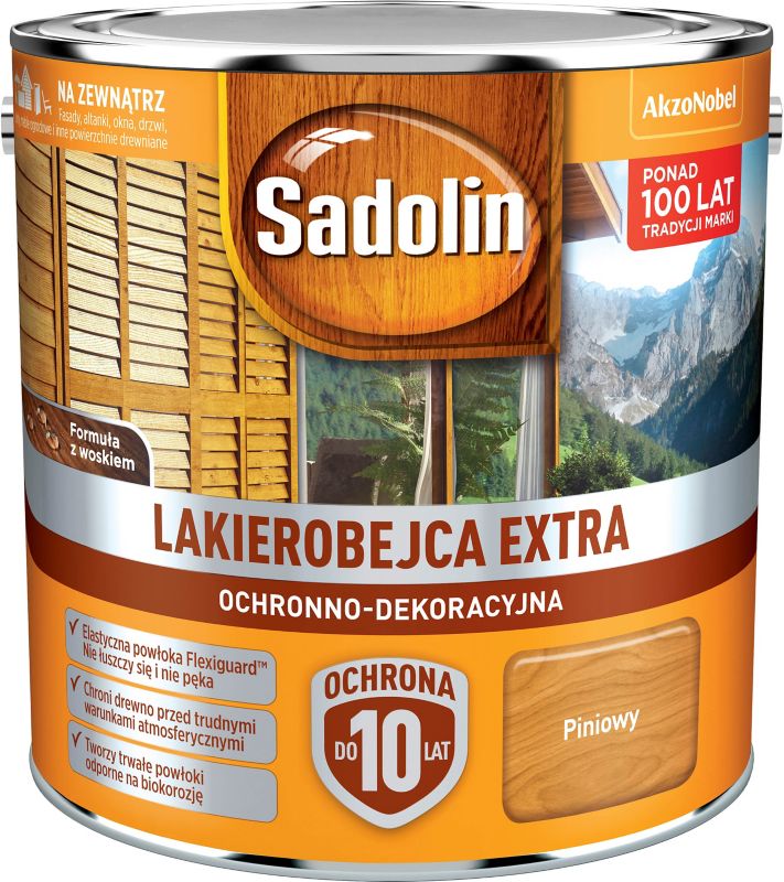 Lakierobejca Sadolin Extra piniowa 2,5 l