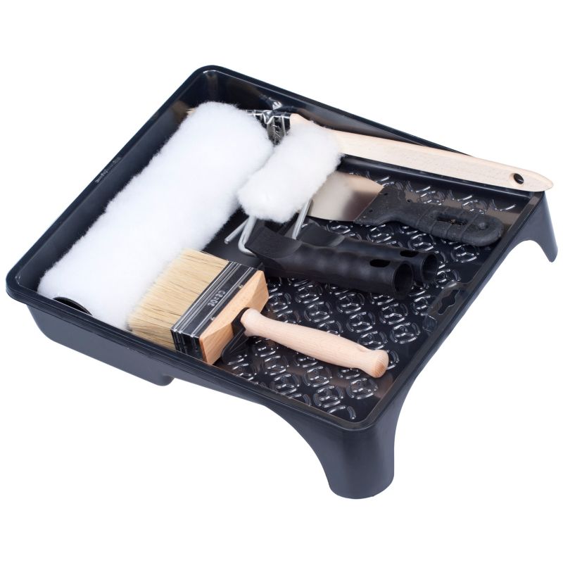 Zestaw malarski FAVORITE, BIG nr 14, wałek Vestan 25 cm, do farb akrylowych, emulsyjnych, lateksowych, 9 elementów