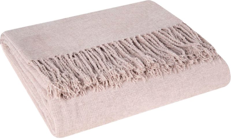 Koc Eurofirany Akryl 130 x 170 cm stalowy