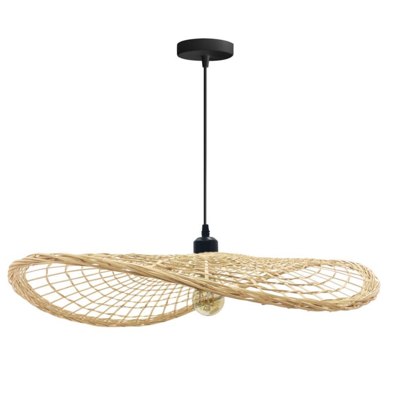 Lampa Sufitowa Wisząca Toolight App1541-1Cp Boho Brązowy 1 Szt