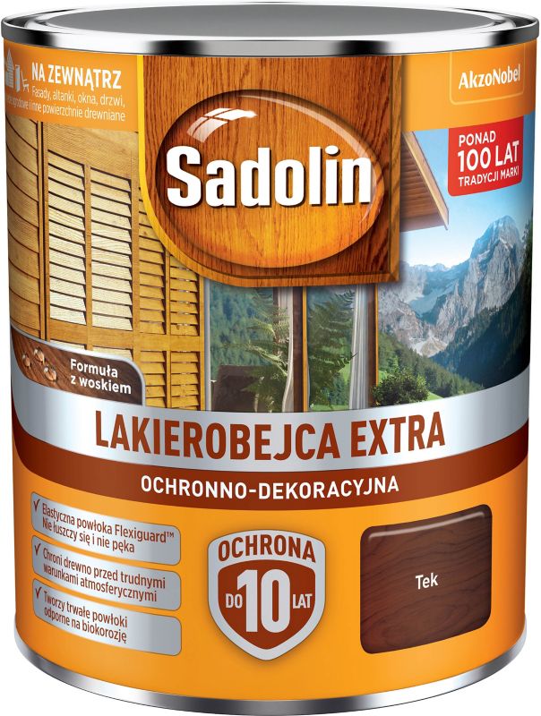 Lakierobejca Sadolin Extra tek 0,75 l