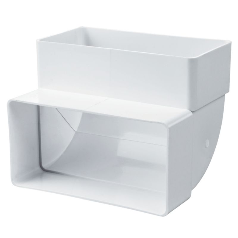 Kolanko pionowe Vents 120 x 60 mm 90 st.