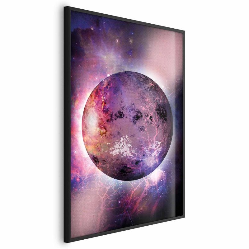 Plakat Artgeist Nieznana planeta 60x90 cm z ramą czarną 1 szt