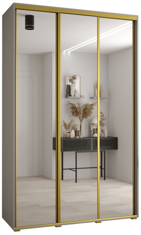 Szafa przesuwna Abiks 60 wysoka Dakota 2 150 kaszmir+kaszmir+złoty 1 szt