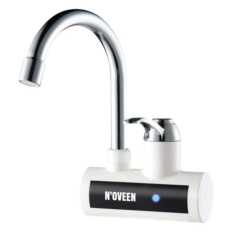 Przepływowy podgrzewacz wody naścienny, N'oveen, biały, 1 szt.