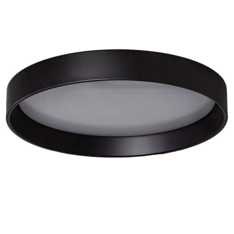 Plafon Abruzzo Nero czarno-biały LED 31W 3000K-6000K 2300lm IP20 wym: 9 x 55 x 55 cm metal - 1 szt.