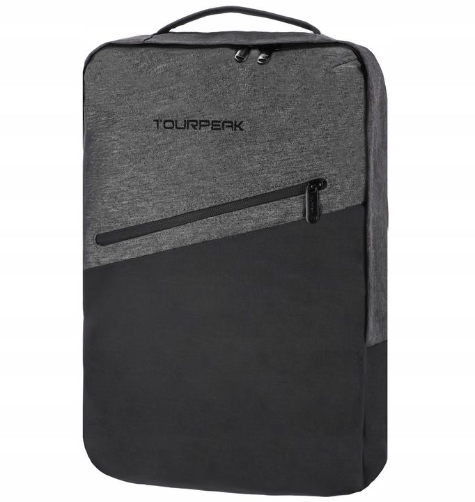 Plecak miejski Jumi podróżny z kieszenią na laptop do samolotu czarny 1 szt.