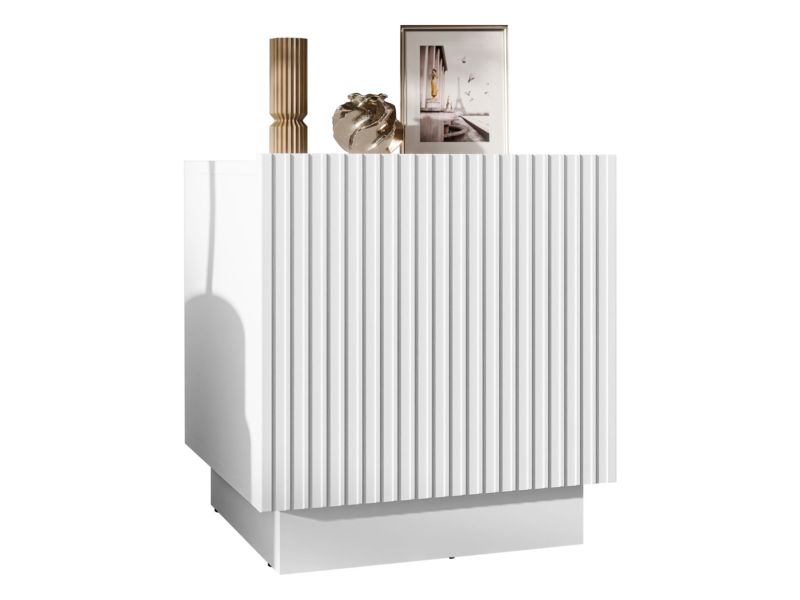 Komplet dwóch szafek nocnych MIRJAN 24 Liverti 1D biały 2 szt.