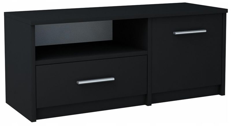 Szafka rtv Matkam stolik bodo 1D1S ufc czarny 1 szt.