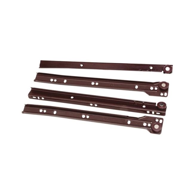 Prowadnica rolkowa 400 mm brąz