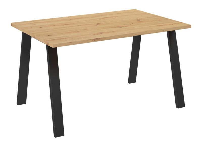 Stół do jadalni metalowe nogi Bonni Kleo 138x90 Dąb Artisan 1 szt.