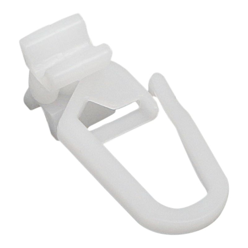 Ślizg z agrafką GoodHome Thira biały 20 szt..