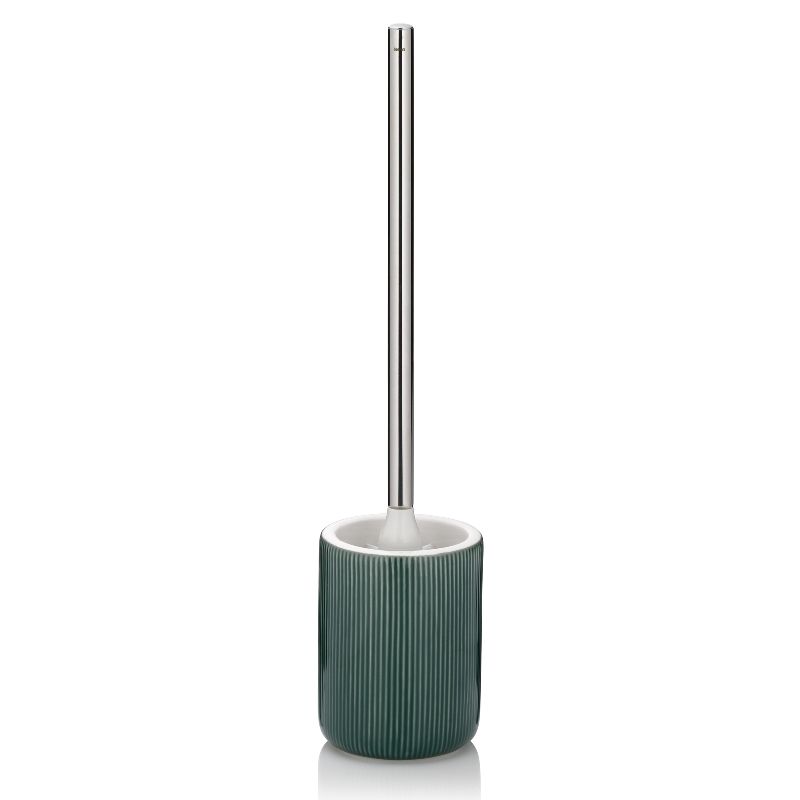 Szczotka toaletowa Kela Ava zielona ceramika stal 45cm 1 szt.