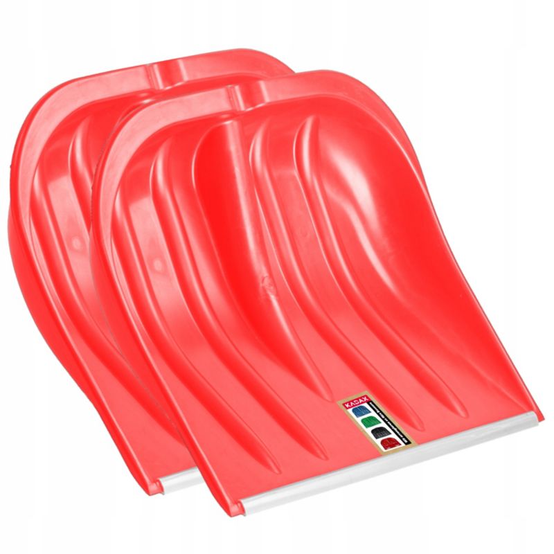 Łopata Do Śniegu KADAX 2x szufla Zgarniacz Bez Trzonka Głowica + Uchwyty 1szt.