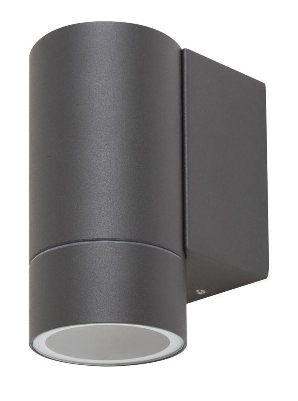 Kinkiet ścienny zewnętrzny Rabalux Phoenix antracytowo-przezroczysty 1 x GU10 x 10W IP54 wym: 12,3 x 6,5 x 10 cm - 1 szt.