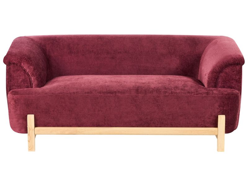 Sofa dla 2 osób Alnor Szenil Burgundowy 1 szt.