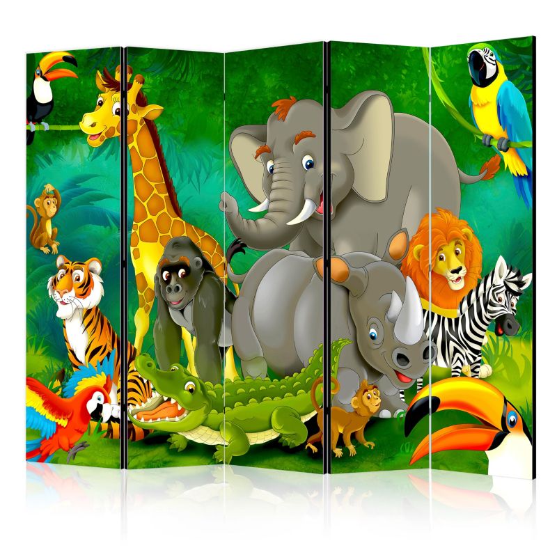 Parawan dwustronny Artgeist Dla dzieci 225x172 cm Dla dzieci 1 szt