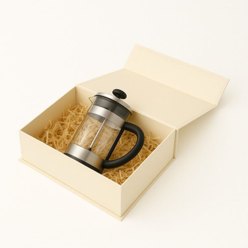 Pudełko Magnatyczne Neopak 300x200x90mm Kość Słoniowa Pudełko Prezentowe 1 szt.