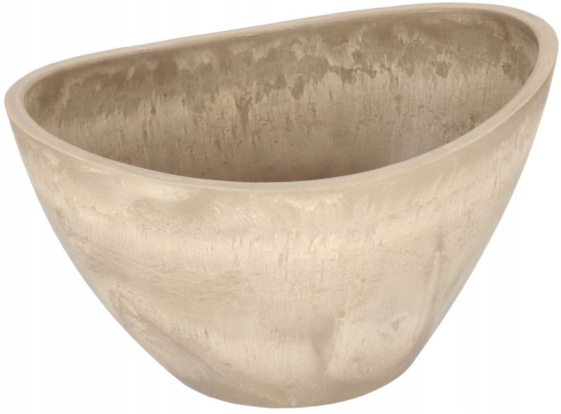 Doniczka kompozytowa KOTARBAU łódka beżowa 1 szt.