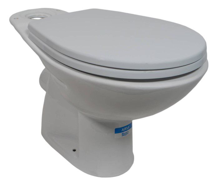 Zestaw Roca ADELE Miska wc do kompaktu o/poziomy z deską PP 1 szt.