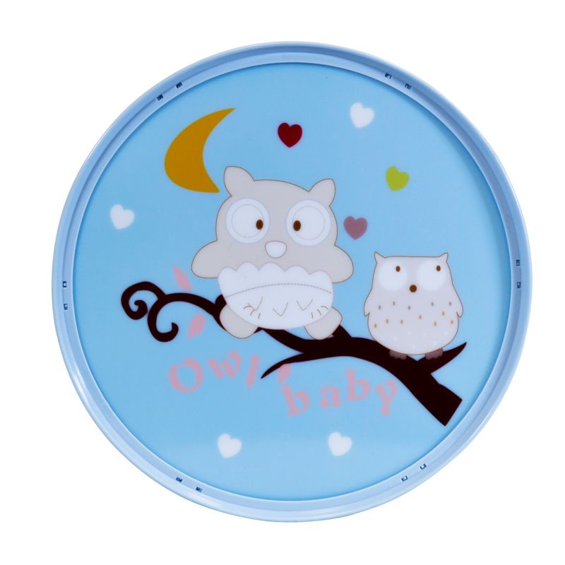 Plafon sufitowy Polux Didi niebiesko-multikolor 2 x E14 x 10W IP20 wym: 11,5 x 28 x 11,5 cm - 1 szt.