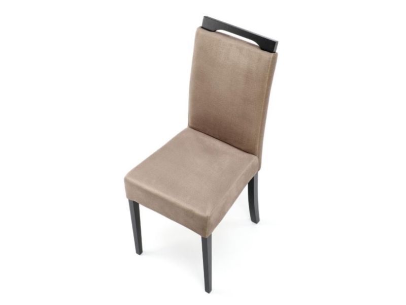 Krzesło Halmar tapicerowane CLARION 2 VELVET beżowe 1 szt