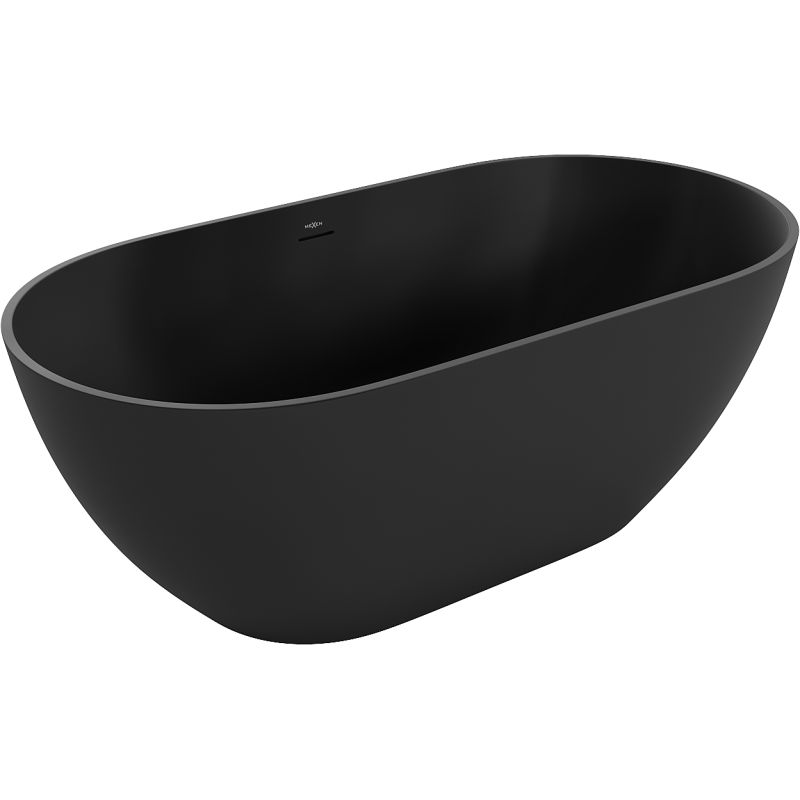 Wanna wolnostojąca Mexen Rimini czarna 150x75 cm 1 szt.