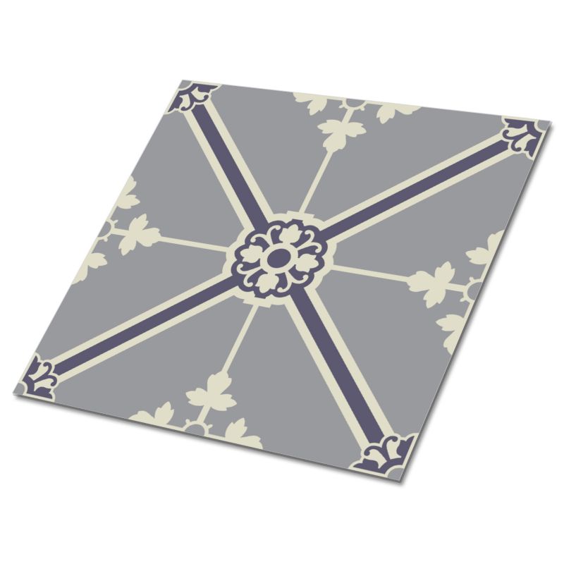 Kafelki samoprzylepne Tulup 30x30 cm Pociąg 9 szt.